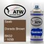Preview: Saab, Dorado Brown, BK02 / 165B: 400ml Sprühdose, von ATW Autoteile West.